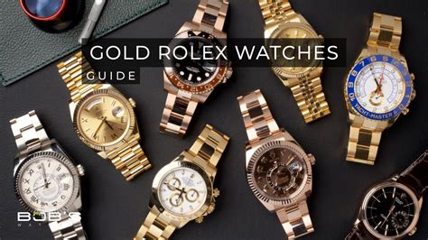 does rolex use real gold.